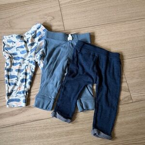 Carter's Baby Pants Set in Blue and Gray